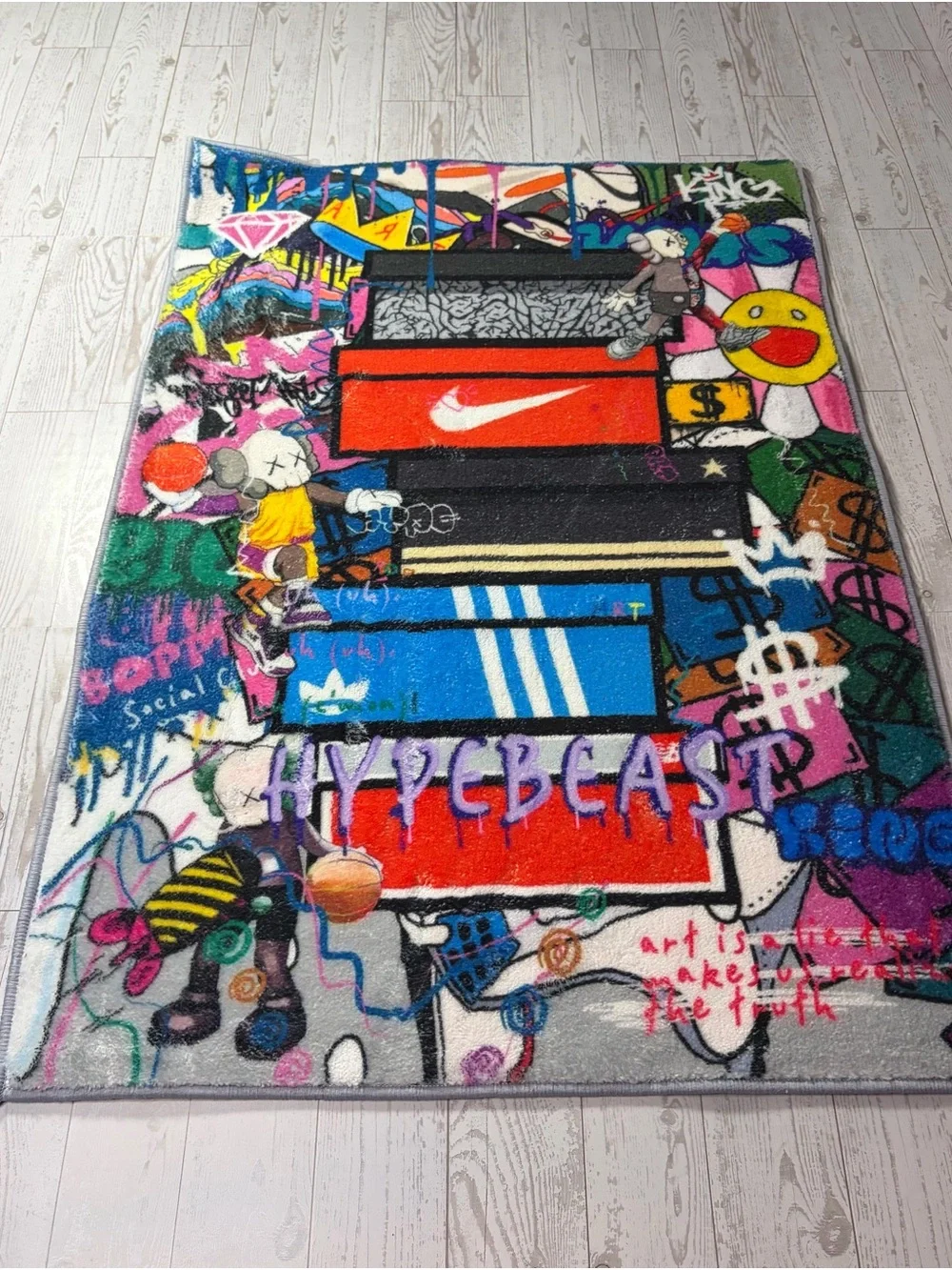 NEW! 22”X32” KAWS INSPIRED RUG “!!Check My Profile For More!!”